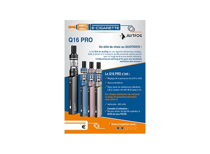 AFFICHE A6 POUR Q16 PRO