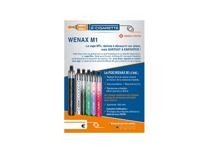 AFFICHE A6 WENAX M1