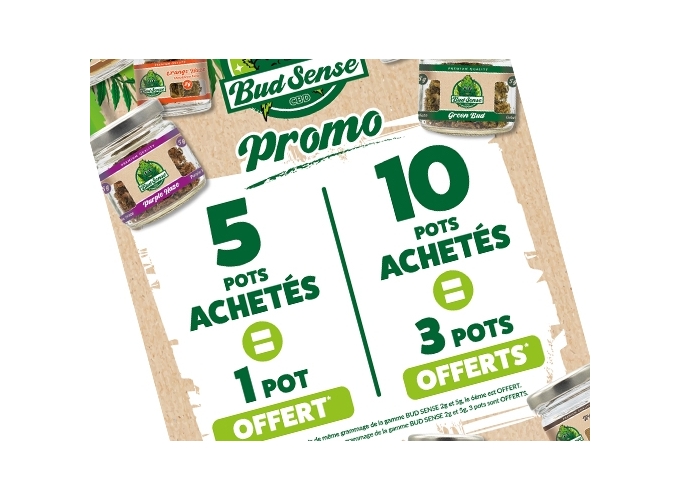 AFFICHE PROMOTION BUDSENSE 2 ET 5G