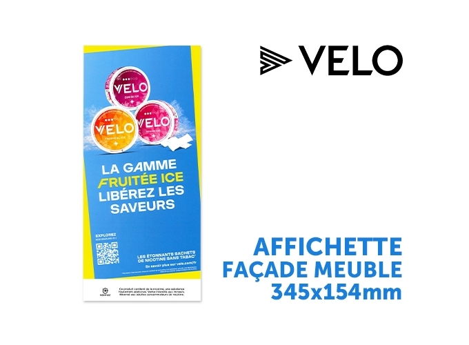 AFFICHETTE POUR FACADE MEUBLE VELO 2 FRUITE
