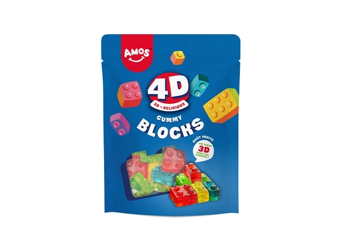 AMOS KIDS 4D BLOCKS  SACHET 140GR (12)