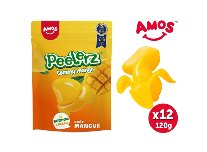 AMOS PEELERZ MANGUE  SACHET 120GR (12)