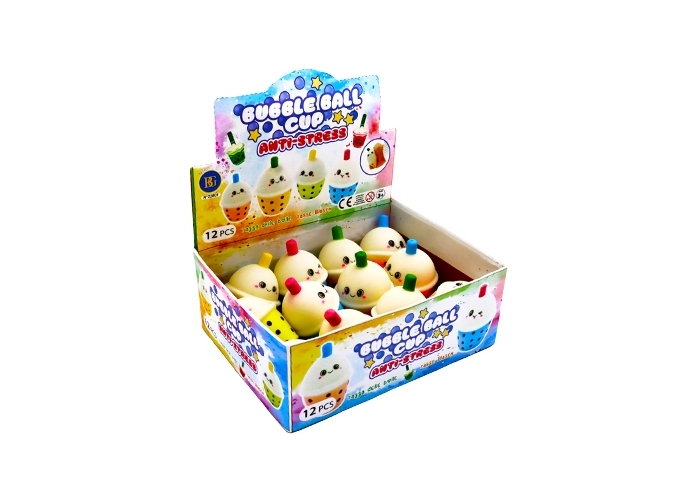 ANIMAL ANTISTRESS BUBBLE CUP 10CM (BTE.12)
