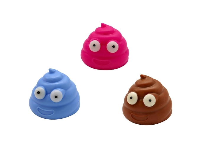 ANIMAL ANTISTRESS CROTTE STICKY 6.5CM (BTE.12)