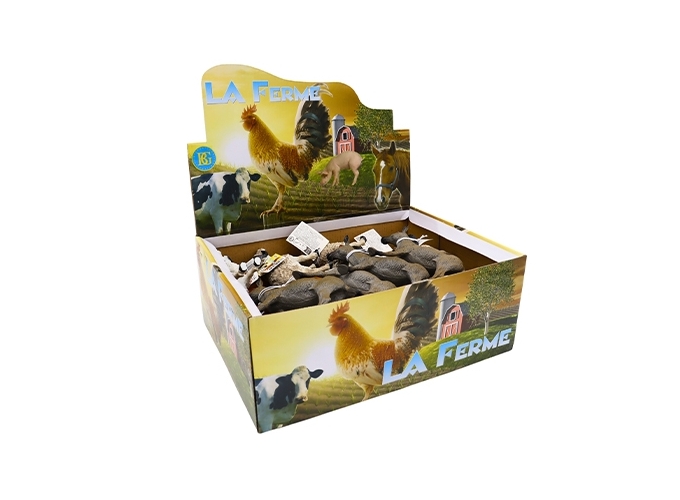 ANIMAUX DE LA FERME 14-20 CM 6 MODELES ASS. (24)