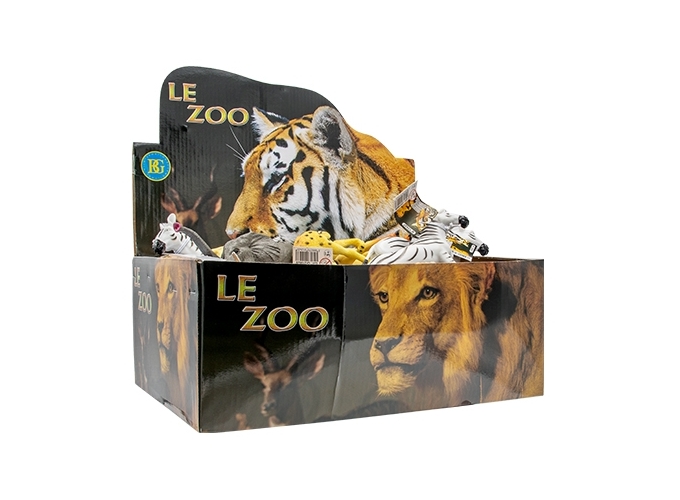 ANIMAUX ZOO 14 20CM 6 ASS. (BTE.24)