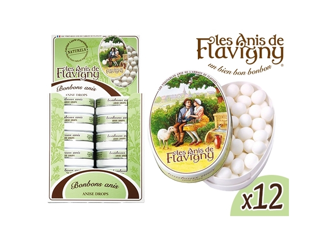 ANIS FLAVIGNY BTE OVALE 50g ANIS (PRES.12)