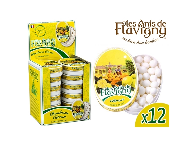 ANIS FLAVIGNY BTE OVALE 50g CITRON (PRES.12)