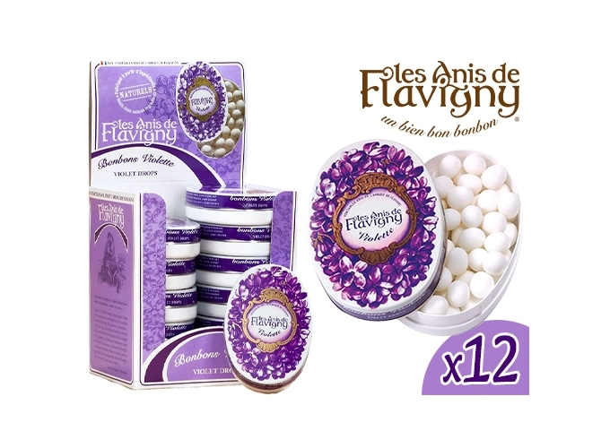 ANIS FLAVIGNY BTE OVALE 50g VIOLETTE (PRES.12)