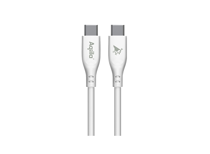 AQIILA CABLE USB-C VERS USB-C 1M 60W   POCH. (1)