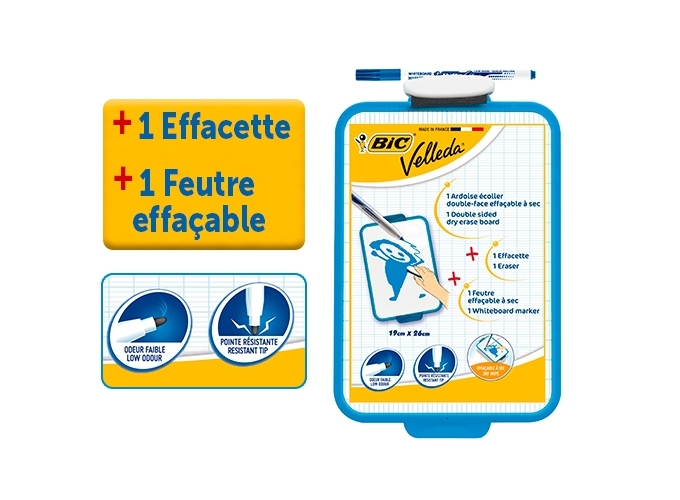 ARDOISE VELLEDA 19X26CM FEUTRE 1721  EFFAC (1)