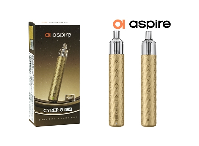 ASPIRE G SLIM 1200 MAH METAL CHAMPAGNE