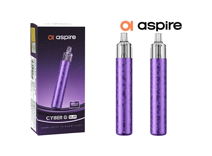 ASPIRE G SLIM 1200 MAH METAL VIOLETTE