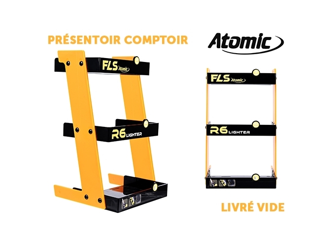 ATOMIC FLS PRESENTOIR COMPTOIR VIDE (1)