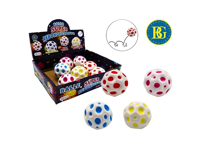 BALLE SUPER REBOND 6CM (PR.12)