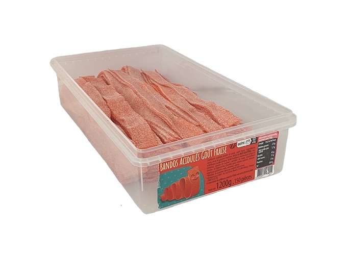 BANDOS ACIDULES FRAISE BTE 150 (1)