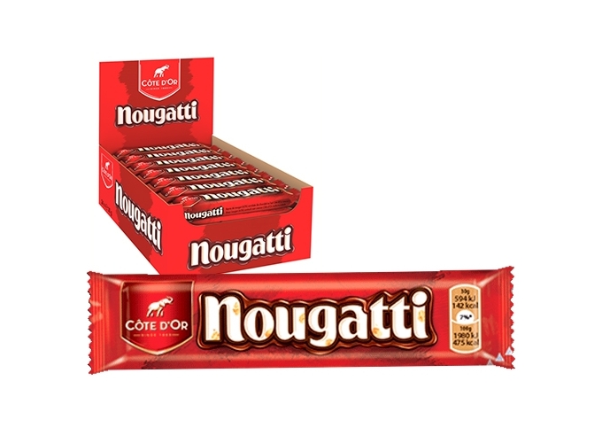 BARRE COTE D'OR 30g NOUGATTI (BTE.24)