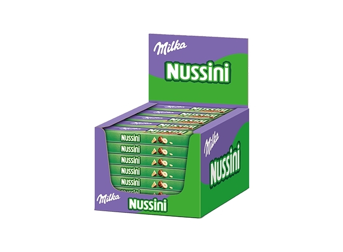 BARRE MILKA NUSSINI 31.5G  (BTE.35)
