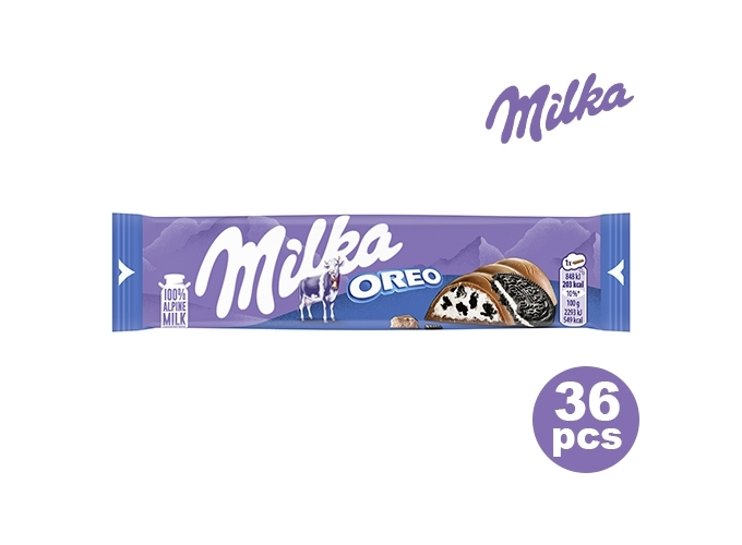 BARRE MILKA OREO 37g  (BTE.36)