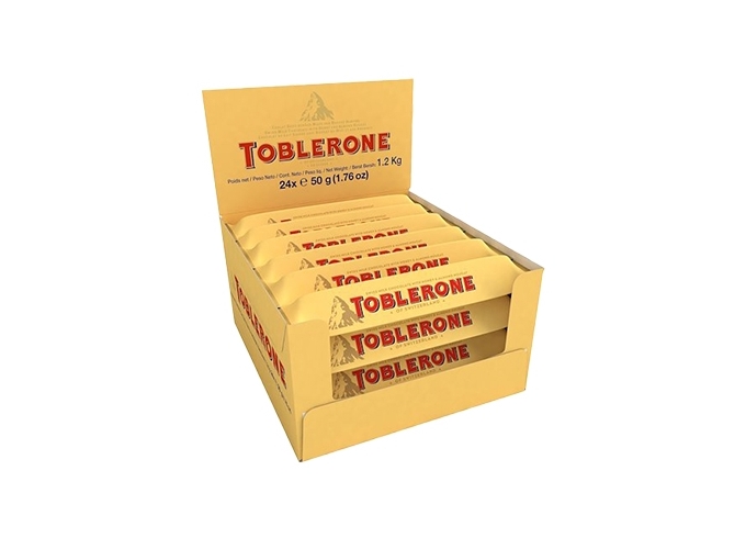 BARRE TOBLERONE LAIT 50g (BTE.24)