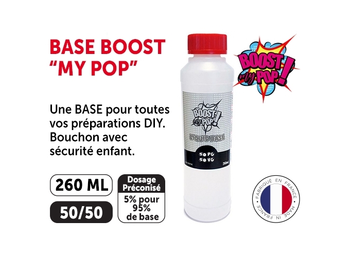 BASE BOOST MY POP 260 ML
