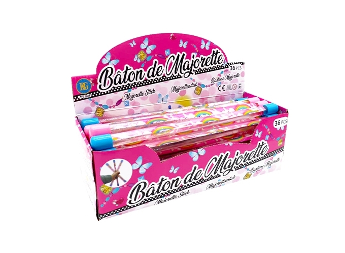 BATON MAJORETTE 31CM EAU LICORNE 2C (36)