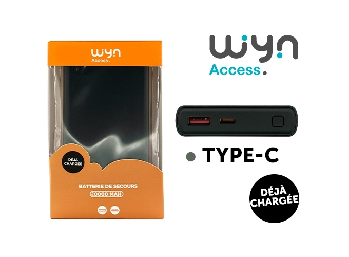 BATTERIE DE SECOURS 20000mAH  (1)