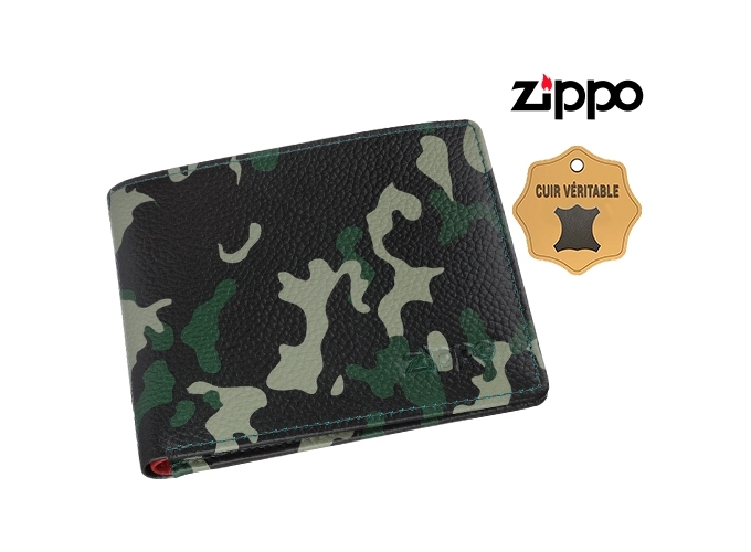 BI-FOLD PORTEFEUILLE ZIPPO CAMOUFLAGE  (1)