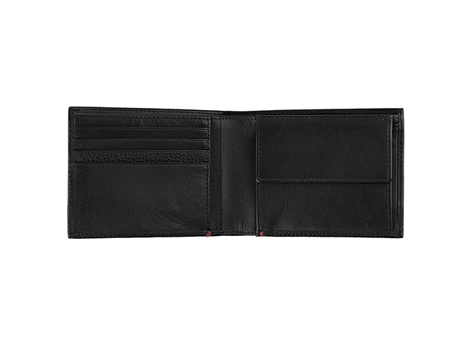 BI-FOLD WALLET ZIPPO NOIR NAPPA RANGE  (1)
