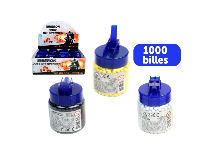 BIBERON 1000 BILLES JAUNES BLANC NOIR (12)