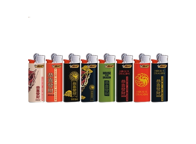 BIC BRIQUET J25 MINI ''HOUSE OF DRAGONS HOD'' (50)
