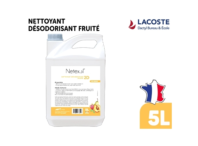BIDON 5 LITRES NETTOYANT SOL PARFUM FRUITE (1)