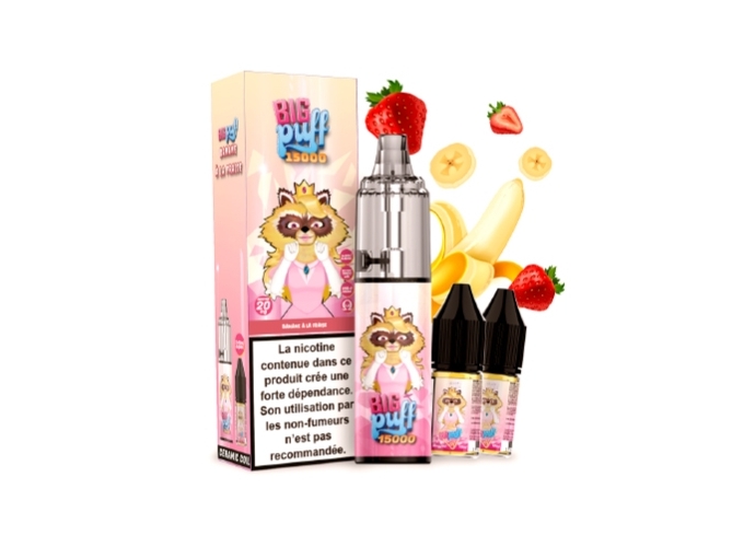 BIG PUFF 15K BANANE A LA FRAISE 2%