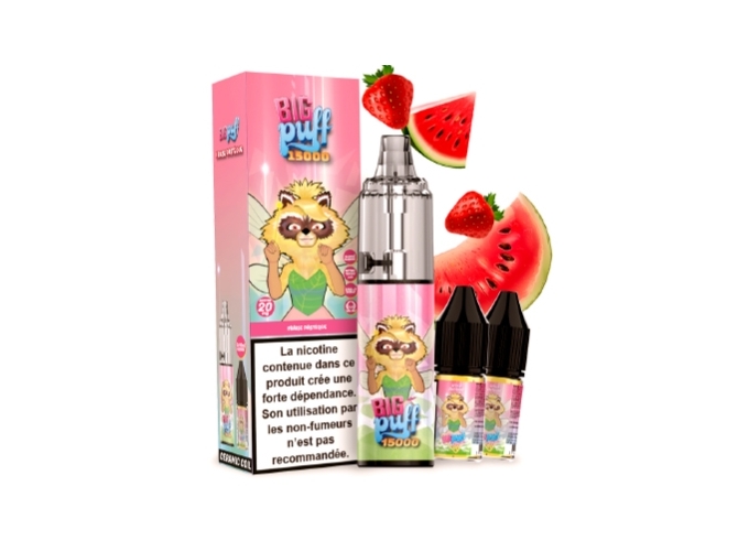 BIG PUFF 15K FRAISE PASTEQUE 2%