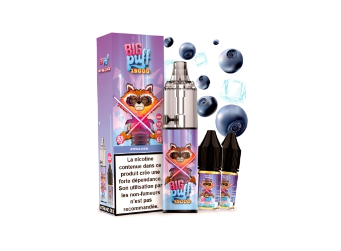 BIG PUFF 15K MYRTILLE GLACÉE 2%