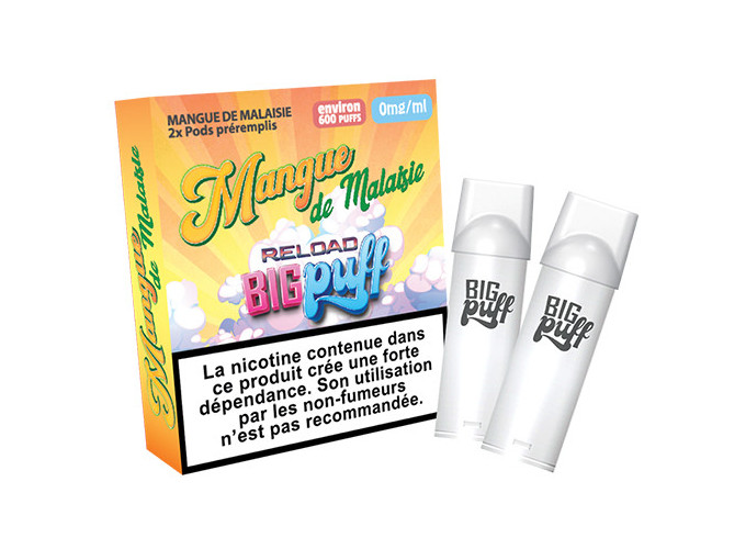 BIG PUFF RELOAD 2 POD MANGUE DE MALAISIE 00 MG