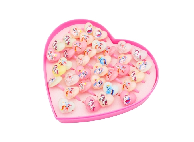 BIJOU ENFANT BAGUE FANTAISIE LICORNE (36)