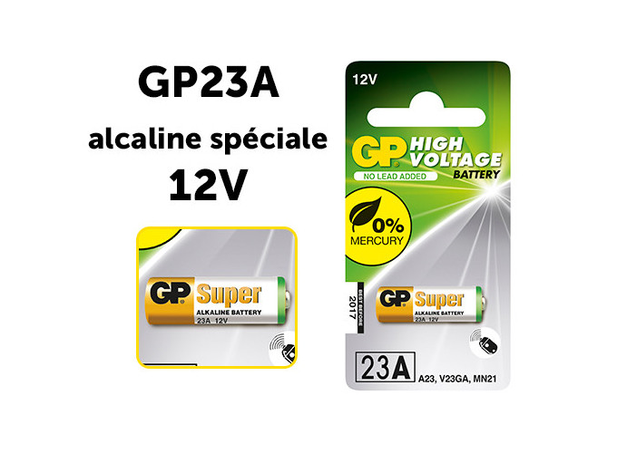 BL. 1 PILE SPECIALE ALARME TELECOM. 12V (10)