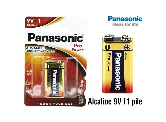BLISTER PILE PANASONIC 6LR61 Pro Power  (18)