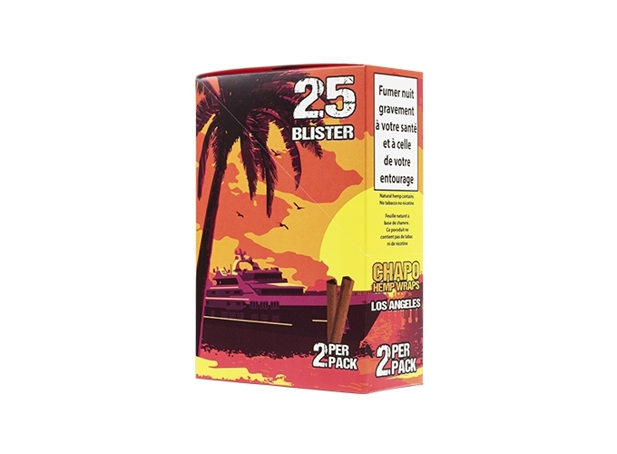 BLUNT SANS TABAC ANGELES  PARFUM ANANAS (BOITE 25)