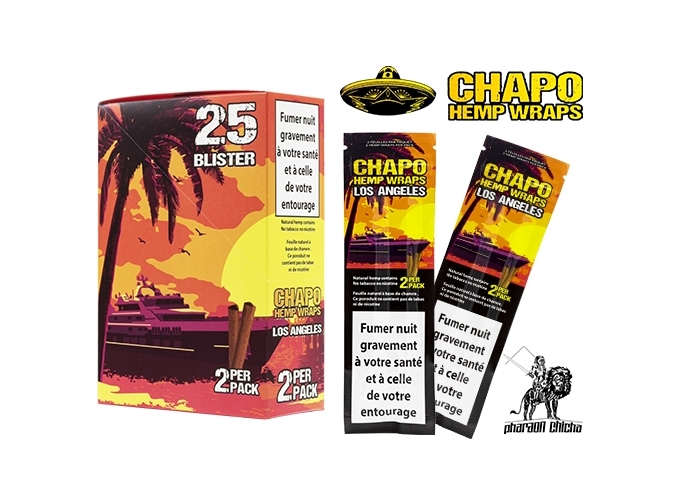 BLUNT SANS TABAC ANGELES  PARFUM ANANAS (BOITE 25)