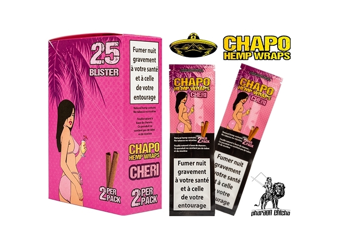 BLUNT SANS TABAC CHERI  PARFUM CERISE (BOITE 25)