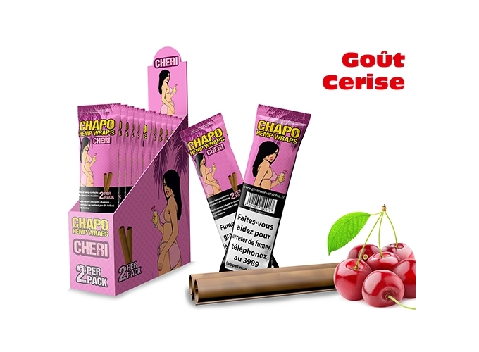 BLUNT SANS TABAC CHERI  PARFUM CERISE (BOITE 25)
