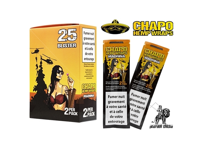 BLUNT SANS TABAC MADRINA  PARFUM NATURE (BOITE 25)