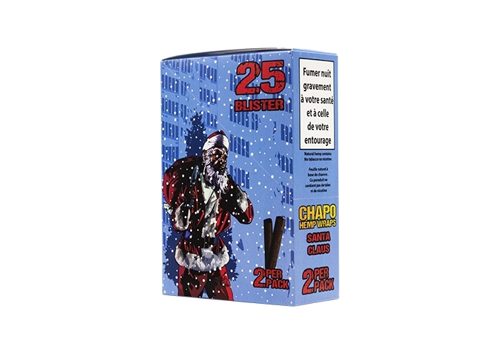 BLUNT SANS TABAC SANTA  PARFUM COLA (BOITE 25)