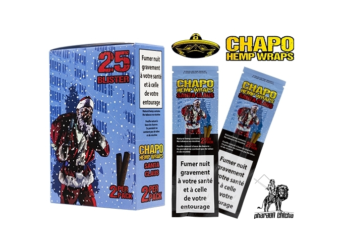 BLUNT SANS TABAC SANTA  PARFUM COLA (BOITE 25)