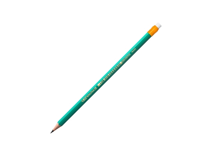 BOITE 12 CRAYONS 665 HB AVEC GOMMES (1)