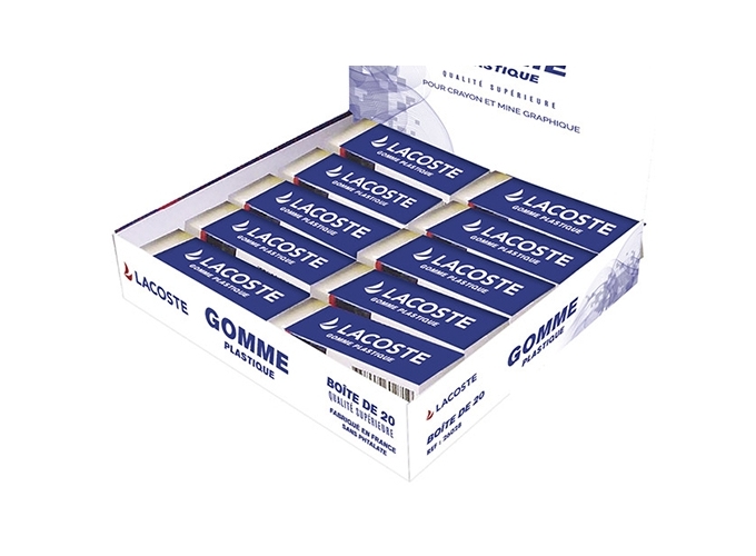 BOITE 20 GOMMES BLANCHE LACOSTE (1)