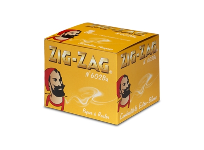 BOITE 200 CAHIERS   100 F. ZIG ZAG JAUNE 602B  (1)