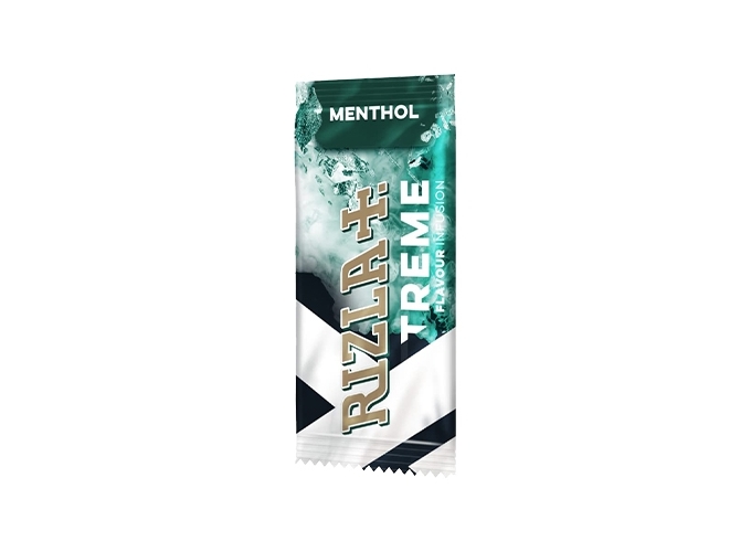 BOITE 25 CARTES AROMATIQUE RIZLA XTREM MENTHOL